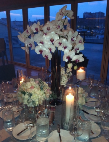 Wedding Centerpiece - Cymbidium Orchids